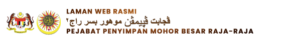 Laman Web Rasmi Pejabat Penyimpan Mohor Besar Raja-raja